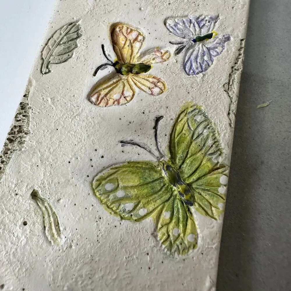 Butterfly Floral Picture Frame 3x4.5